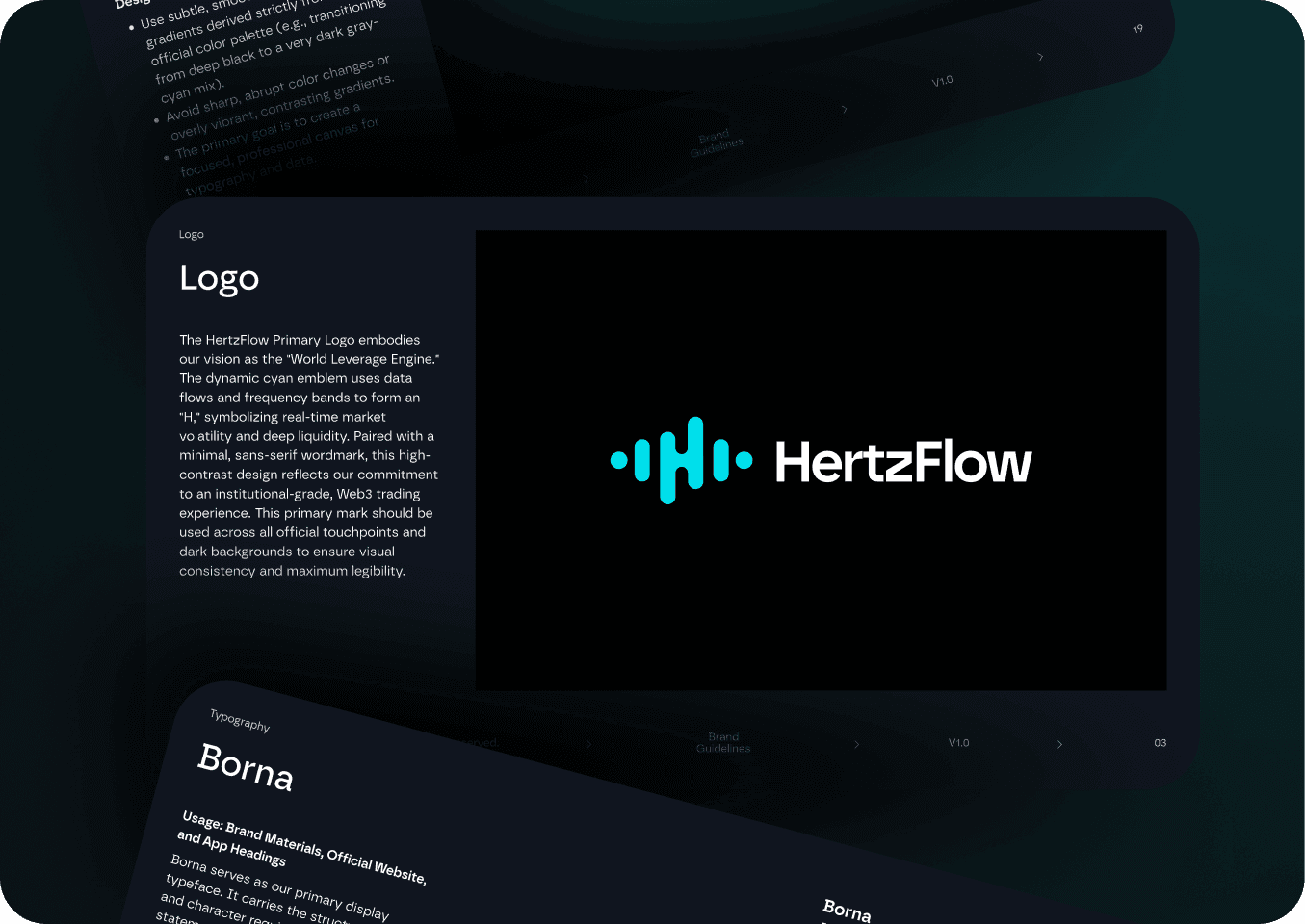 HertzFlow brand guidelines preview